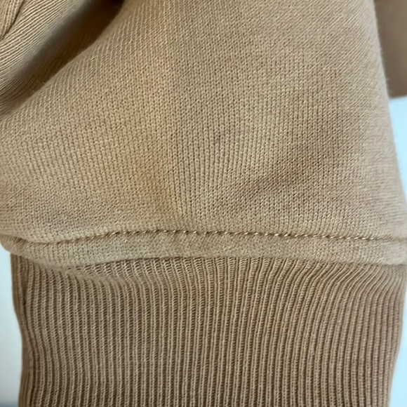 Everlane sweatshirt cardigan in walnut - Picture 6 of 6